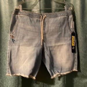 Tillys Mens denim cut-off shorts NWT